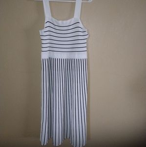 Banana Republic Square Neck Midi Drrss